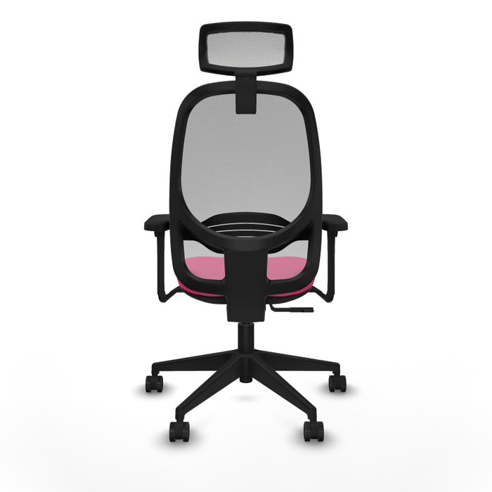 PIQUERAS Y CRESPO Silla de oficina Cilanco con mecanismo Sincro, Rosa y Gris PIQUERAS Y CRESPO Silla de oficina Cilanco con mecanismo Sincro, Rosa y Gris