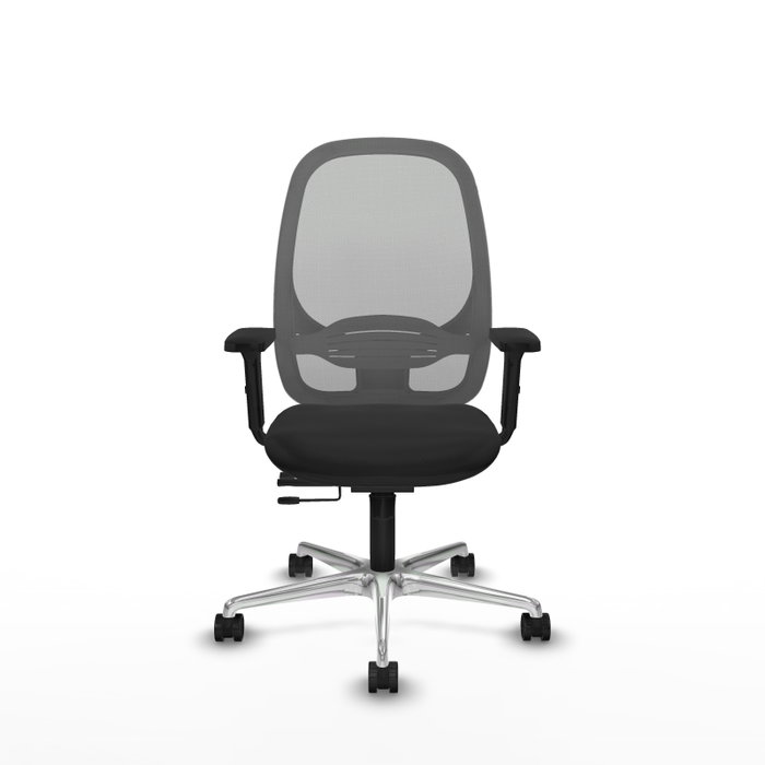 PIQUERAS Y CRESPO Silla de oficina Cilanco Negro y Gris