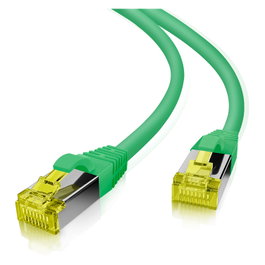 Helos Patchkabel Cat.6a Superflex 0,5 m Verde