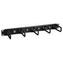 StarTech Panel Horizontal de Gestión de Cables 1U con Anillos en D, Compatible con Armarios Rack (EIA/ECA-310-E)