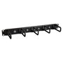 StarTech Panel Horizontal de Gestión de Cables 1U con Anillos en D, Compatible con Armarios Rack (EIA/ECA-310-E)