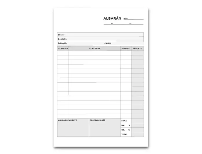 Liderpapel Talonario Albarán Original y Copia T215 Liderpapel Talonario Albarán Original y Copia T215