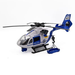 Tachan Helicóptero Policía Héroes de Ciudad 1:12 con Luces y Sonidos