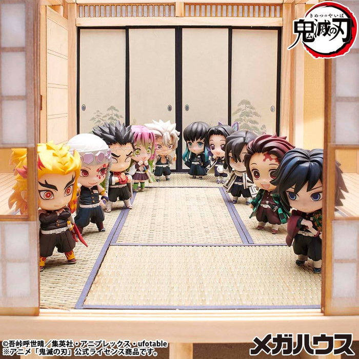 Megahouse Demon Slayer Kimetsu no Yaiba Figuras Tanjiro & Friends Surtido de 8
