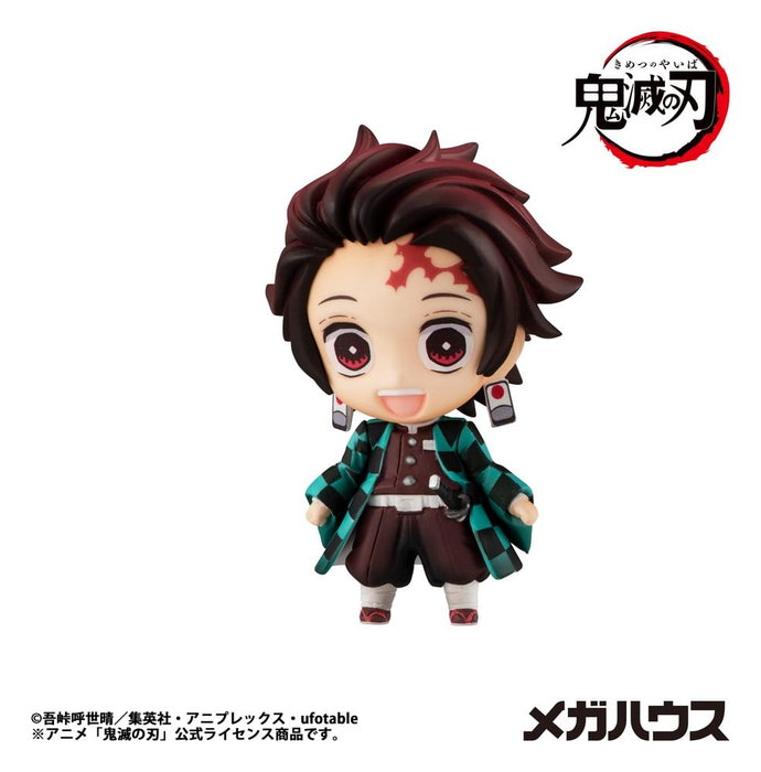 Megahouse Demon Slayer Kimetsu no Yaiba Figuras Tanjiro & Friends Surtido de 8