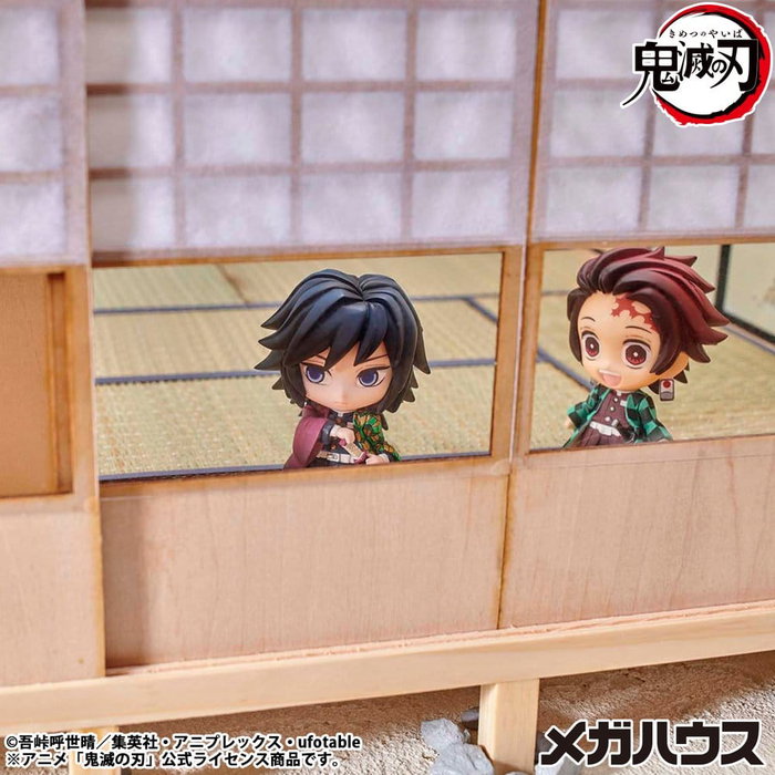 Megahouse Demon Slayer Kimetsu no Yaiba Figuras Tanjiro & Friends Surtido de 8