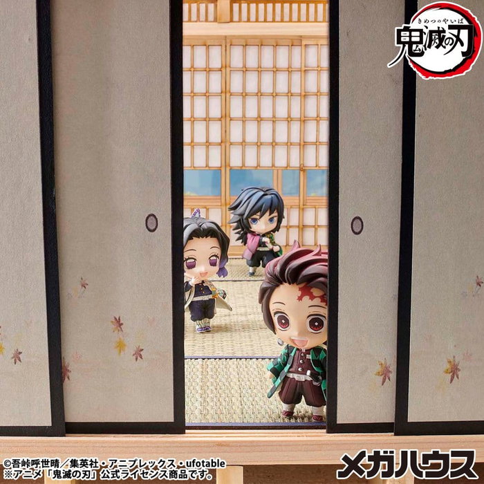 Megahouse Demon Slayer Kimetsu no Yaiba Figuras Tanjiro & Friends Surtido de 8