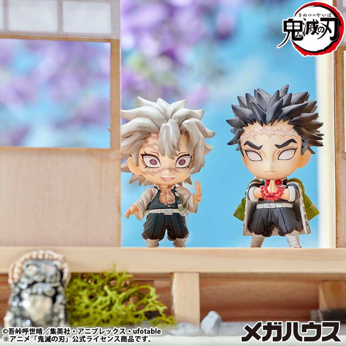 Megahouse Demon Slayer Kimetsu no Yaiba Figuras Tanjiro & Friends Surtido de 8