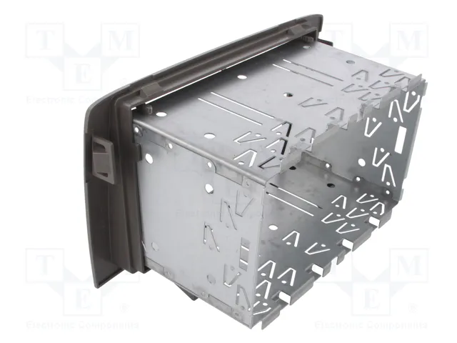 PER.PIC. Bastidor de montaje de radio 2 DIN para Fiat e Lancia, plata PER.PIC. Bastidor de montaje de radio 2 DIN para Fiat e Lancia, plata