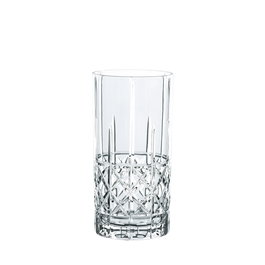 Nachtmann Diamond Vaso Alto, Modelo Vaso, Cristalería de Vidrio, 44 cl, 150 mm de Alto x 77 mm de Diámetro (Set de 12)