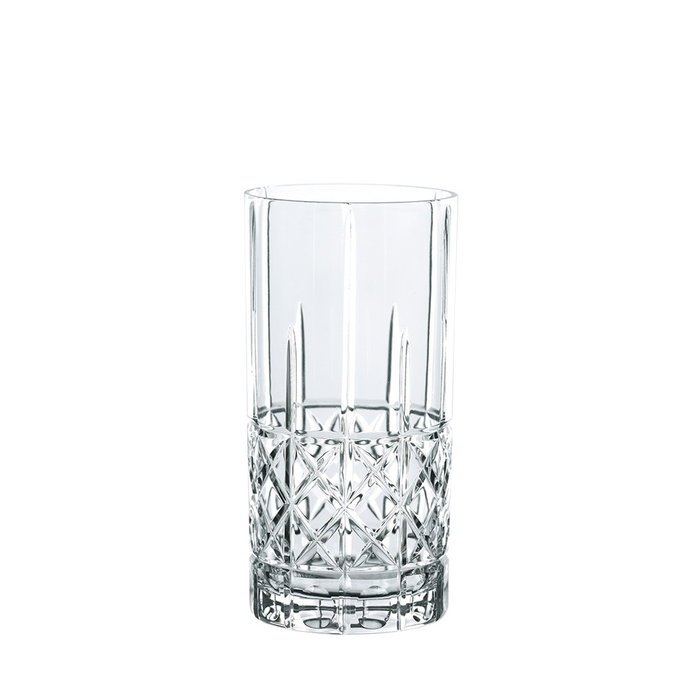 Nachtmann Diamond Vaso Alto, Modelo Vaso, Cristalería de Vidrio, 44 cl, 150 mm de Alto x 77 mm de Diámetro (Set de 12)