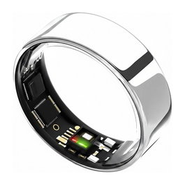 Ultrahuman Ring AIR Smart Ring Space Silver Talla 10 Rastreador de Actividad 24 mAh