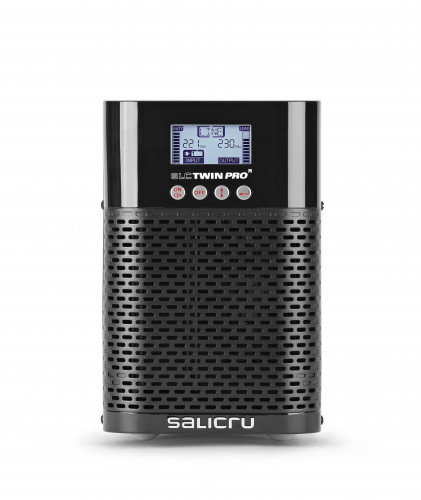 Salicru Sistema de Alimentación Ininterrumpida SAI/UPS 700 VA SLC 700 TWIN PRO2 On-line Doble Conversión Negro 699CA000011