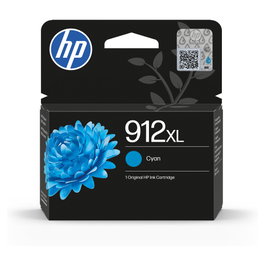 HP Cartucho de Tinta Original 912XL Cian de Alto Rendimiento (8,5 ml)