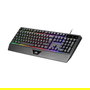 Mars Gaming MCP124PRO - Combo Gaming 4 en 1 Incluye Teclado H-Mech RGB Portugués, Ratón 3200 DPI, Auriculares FRGB y Alfombrilla Nanotextil - Negro