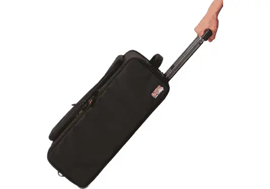 GATOR Softcase Reforzado para Rack de 2 Unidades Nylon con Ruedas GATOR Softcase Reforzado para Rack de 2 Unidades Nylon con Ruedas