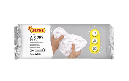 Jovi Pasta de Modelar Air Dry Blanca 500 g