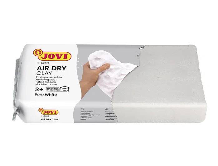 Jovi Pasta de Modelar Air Dry Blanca 500 g