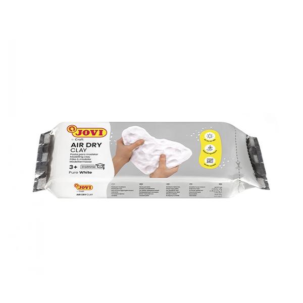 Jovi Pasta de Modelar Air Dry Blanca 500 g