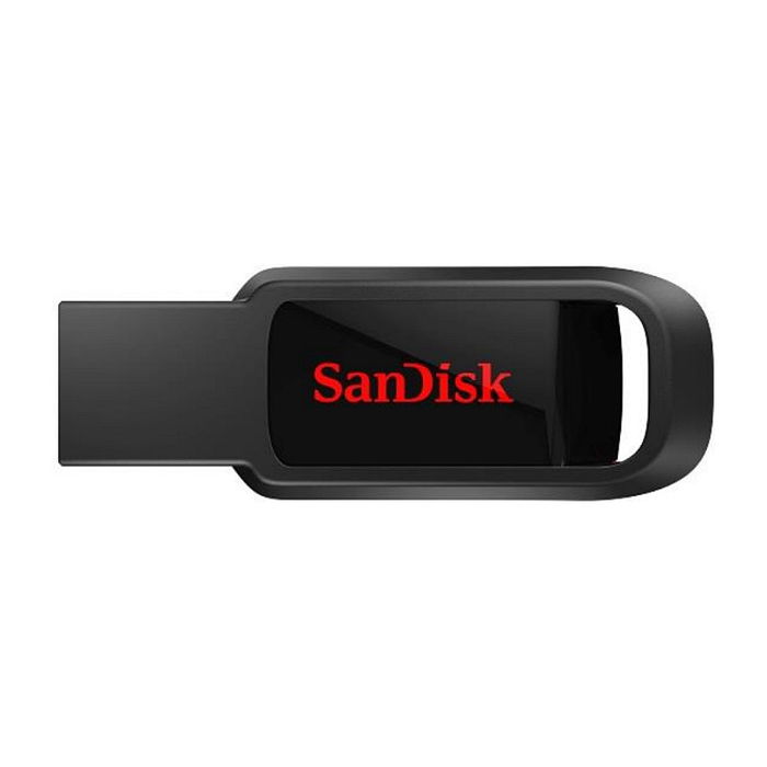 Sandisk Cruzer Spark 128GB USB 2.0 Negro Rojo Stick Sandisk Cruzer Spark 128GB USB 2.0 Negro Rojo Stick