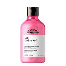 L'Oreal Champú Liss Unlimited 300ml - Alisador, Protección Anti-encrespamiento, Cabello Disciplinado
