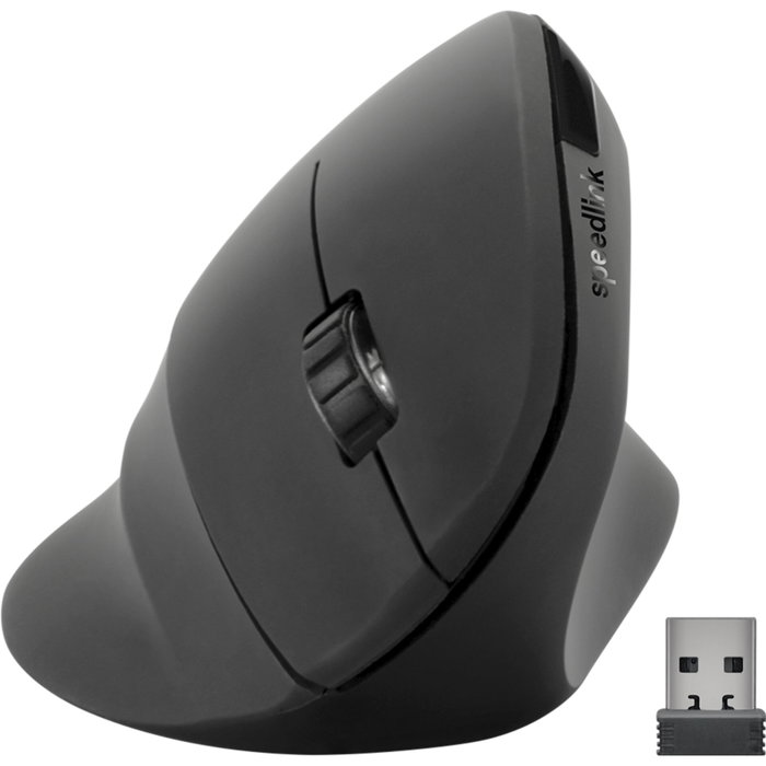 Speedlink PIAVO Ratón Ergonómico Vertical Inalámbrico Negro Speedlink PIAVO Ratón Ergonómico Vertical Inalámbrico Negro