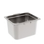 Rieber Cubeta GN 1/2-200 con Asas - Acero Inoxidable - Capacidad 10.9 Litros para Almacenaje y Transporte