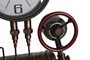 DKD Home Decor Reloj de Pared Vintage Negro Cobrizo 13 x 60 x 47 cm (2 Unidades)