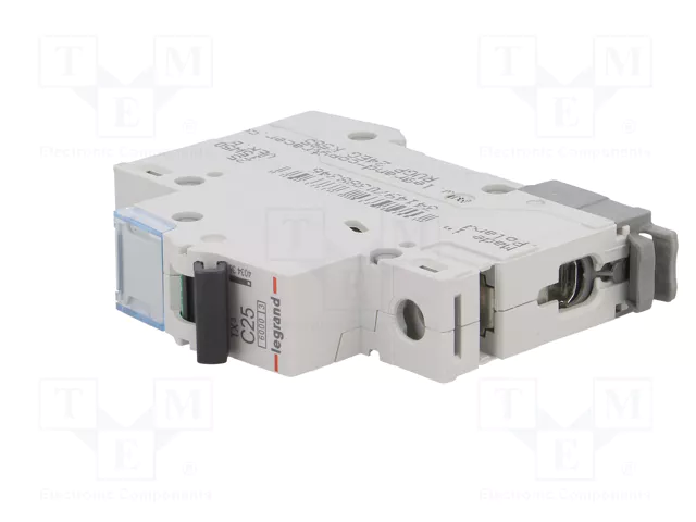 LEGRAND Interruptor magnetotérmico S300 TX 25A 1P Caract C LEGRAND Interruptor magnetotérmico S300 TX 25A 1P Caract C