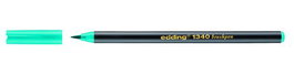 Rotulador Fibra Edding 1340 Brushpen Turquesa (Set de 10)