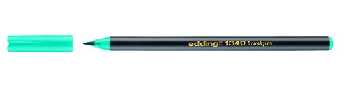 Rotulador Fibra Edding 1340 Brushpen Turquesa (Set de 10) Rotulador Fibra Edding 1340 Brushpen Turquesa (Set de 10)