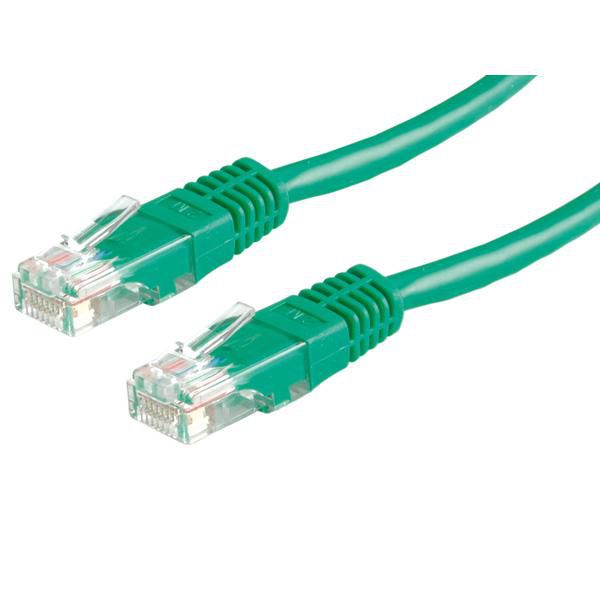 Value Cable de red patch cord Cat.6 U/FTP Verde 0,5 m Value Cable de red patch cord Cat.6 U/FTP Verde 0,5 m