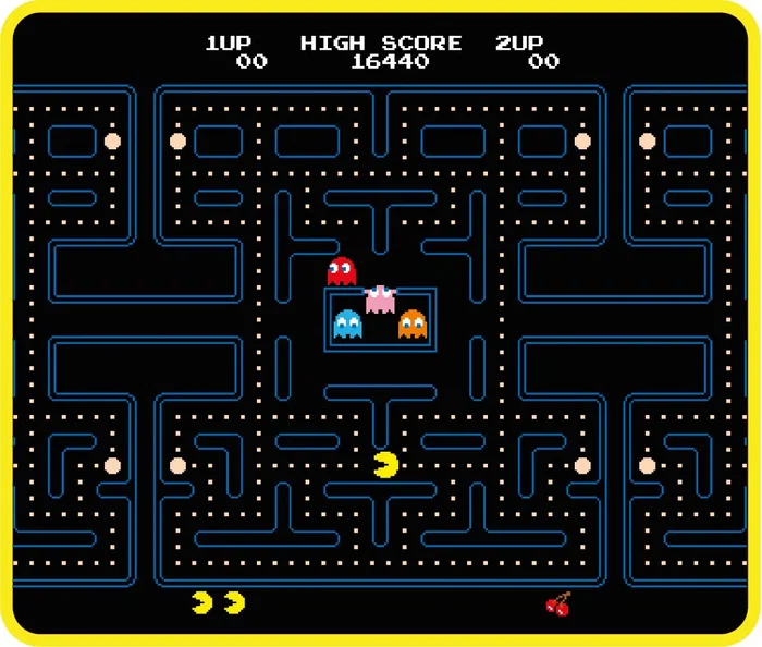 Konix 82541120979 Alfombrilla de ratón para juegos con base antideslizante, Nylon, Negro y Amarillo - 320 x 270 mm