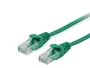 Equip 625442 Cable de Red Ethernet RJ-45 Cat6 U/UTP 3 metros, Verde, Conectores Macho Chapados en Oro, 10 Gbit/s