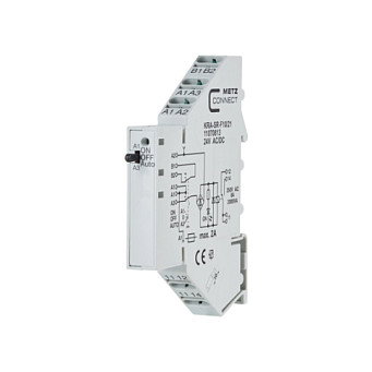 METZ CONNECT KRA-SR-F10/21 Relé eléctrico 1 Wechsler 24V AC/DC 8 A METZ CONNECT KRA-SR-F10/21 Relé eléctrico 1 Wechsler 24V AC/DC 8 A