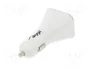 AKYGA Alimentador USB de coche con 2 puertos USB-A y Quick Charge 3.0