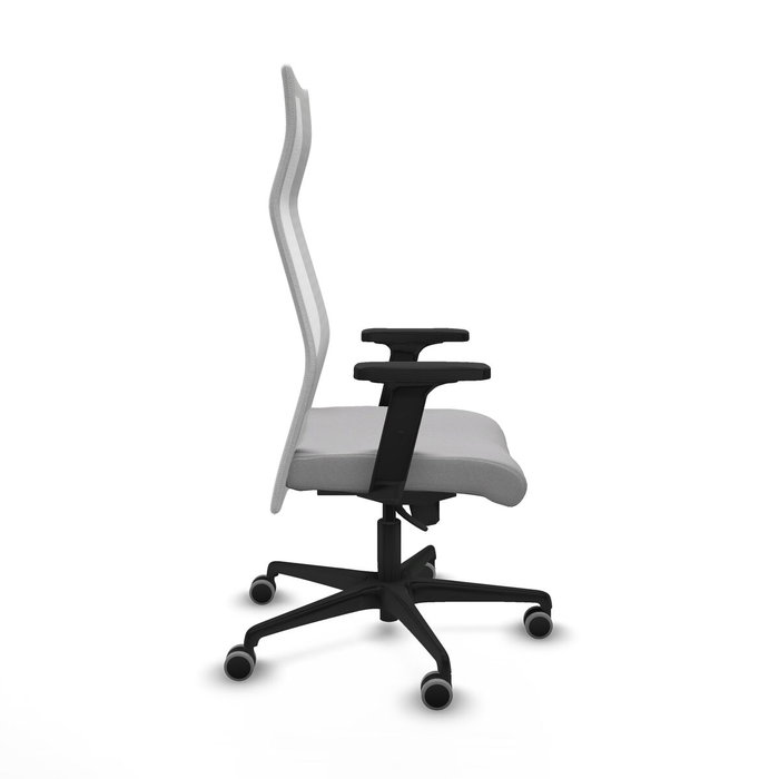 PIQUERAS Y CRESPO Silla Albacete malla sincro Bali gris claro