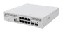 Mikrotik CRS310-8G+2S+IN - L3 Smart Switch Gestionado 8x 2.5G Ethernet + 2x SFP+, Rack 1U Blanco con Fuente CC Incluida