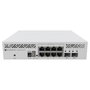 MikroTik CRS310-8G+2S+IN M RM: Switch Gestionado L3 con 8 Puertos RJ-45 2.5G y 2 Ranuras SFP+, Montaje en Rack 1U, RouterOS, Procesador 800 MHz, IP20