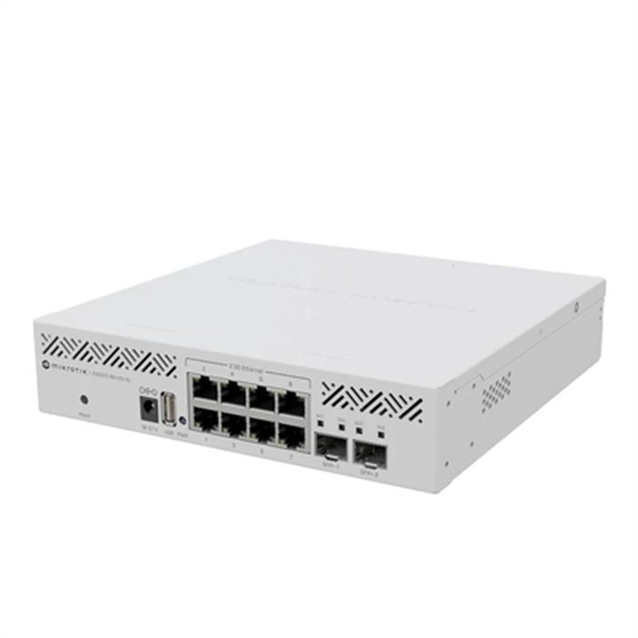 MikroTik CRS310-8G+2S+IN Smart Switch L3 con 8 puertos 2.5G y 2 SFP+