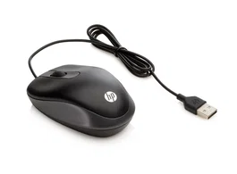 HP Ratón de viaje USB Negro
