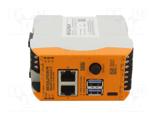 KUNBUS RevPi Connect 5 Controlador Programable PLC 32GB 8GB