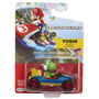 Jakks Pacific Coche Super Mario Kart Racers 6 cm - Vehículo de Colección PVC, Modelos Surtidos (Mario, Luigi, Yoshi)