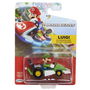 Jakks Pacific Coche Super Mario Kart Racers 6 cm - Vehículo de Colección PVC, Modelos Surtidos (Mario, Luigi, Yoshi)