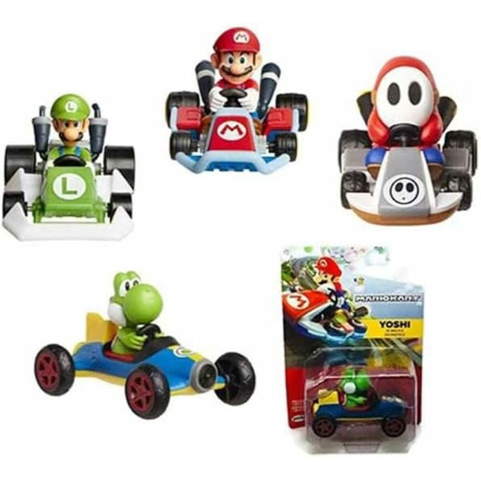Jakks Pacific Coche Super Mario Mini Kart Racers 6 cm Modelos Surtidos