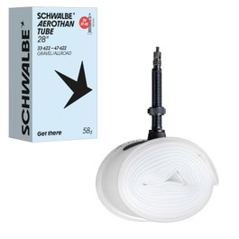 Schwalbe Aerothan Cámara TPU 28" 33/47-622 Válvula Presta Aluminio 40 mm para Gravel
