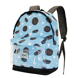 Oh My Pop Mochila HS Clear Crunchy Urbana Ligera Transparente Multicolor 41x30x18cm 22L