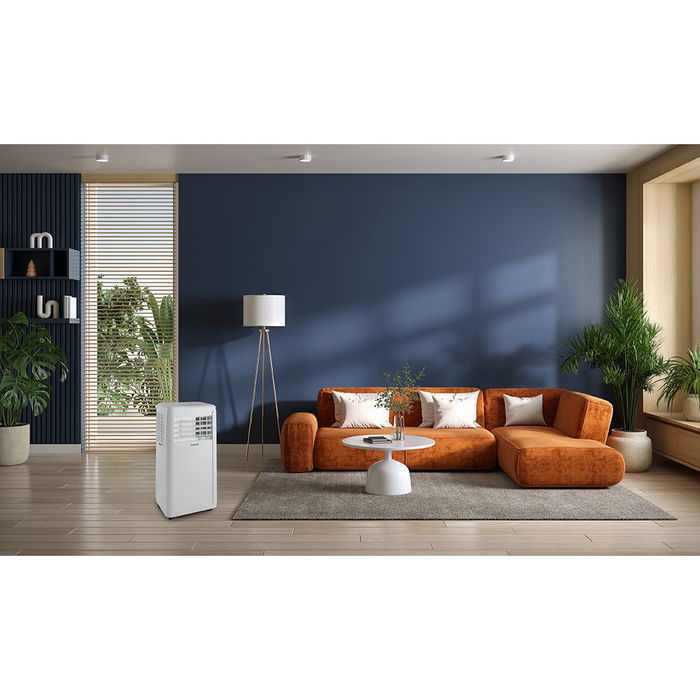 Kawair Aire Acondicionado Portátil Solo Frío 3.5 kW con Kit Ventana y Mando a Distancia Kawair Aire Acondicionado Portátil Solo Frío 3.5 kW con Kit Ventana y Mando a Distancia