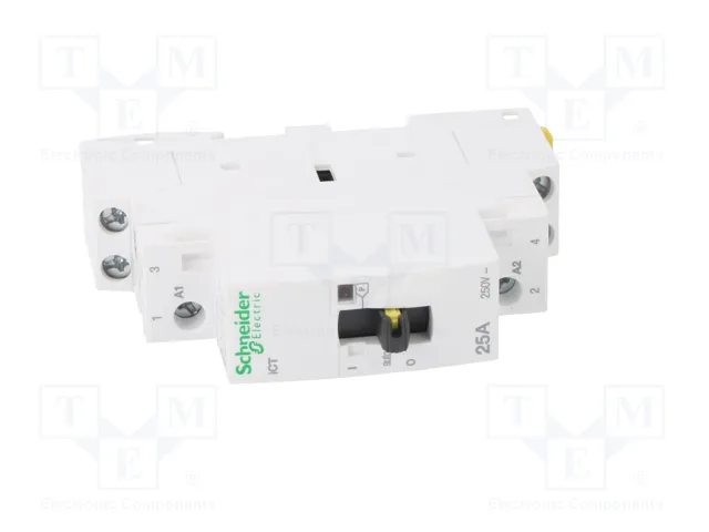 SCHNEIDER ELECTRIC Contactor ICT 2-polar 25A 220VAC SCHNEIDER ELECTRIC Contactor ICT 2-polar 25A 220VAC
