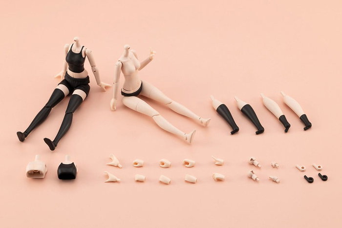 Kotobukiya Sousai Shojo Teien Accesorios para las Figuras 1/10 Dress Up Body Body Color C Size S
